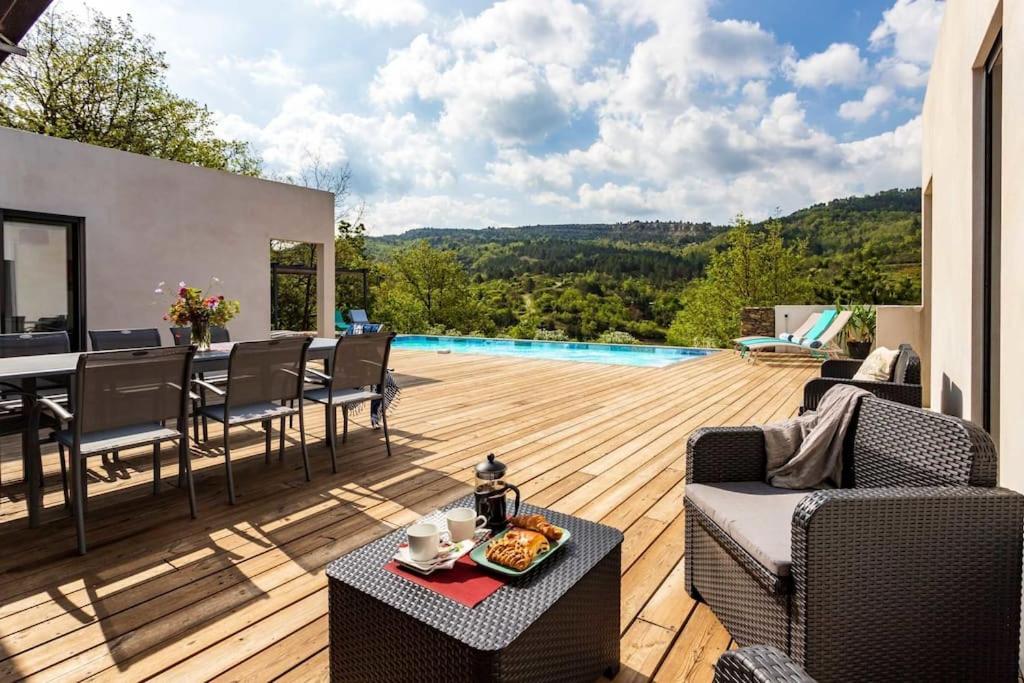 Villa Blanche, Contemporary, Cathars, Couiza, Carcassonne Exteriör bild
