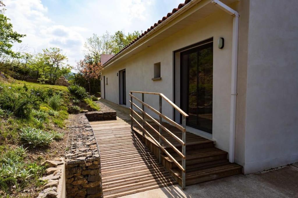 Villa Blanche, Contemporary, Cathars, Couiza, Carcassonne Exteriör bild