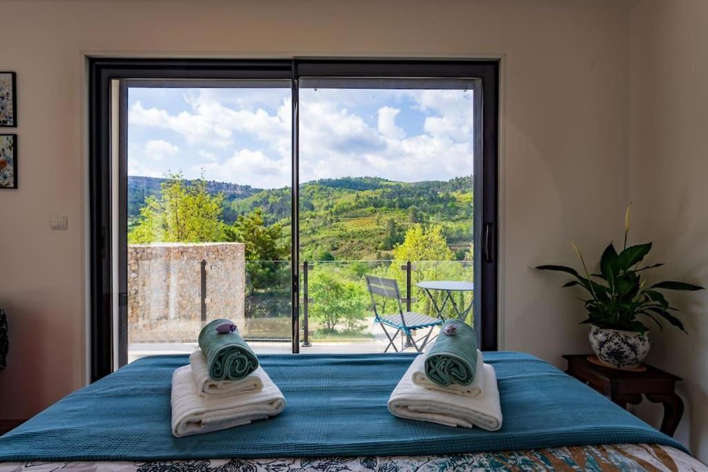 Villa Blanche, Contemporary, Cathars, Couiza, Carcassonne Exteriör bild