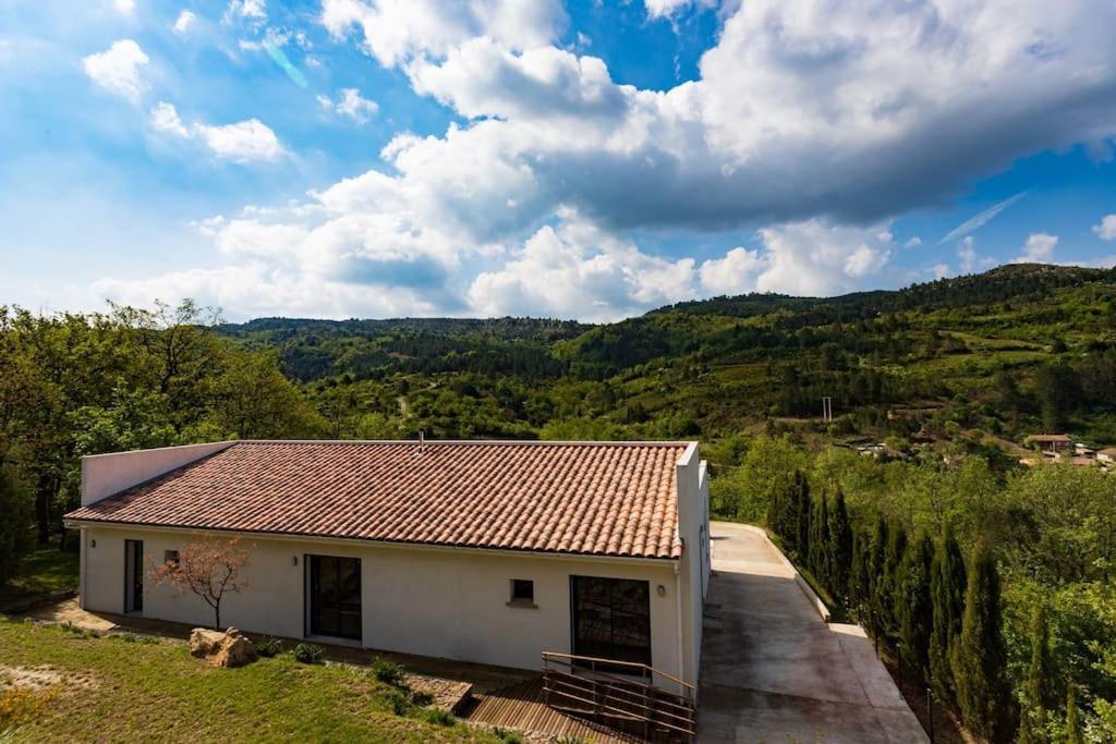 Villa Blanche, Contemporary, Cathars, Couiza, Carcassonne Exteriör bild
