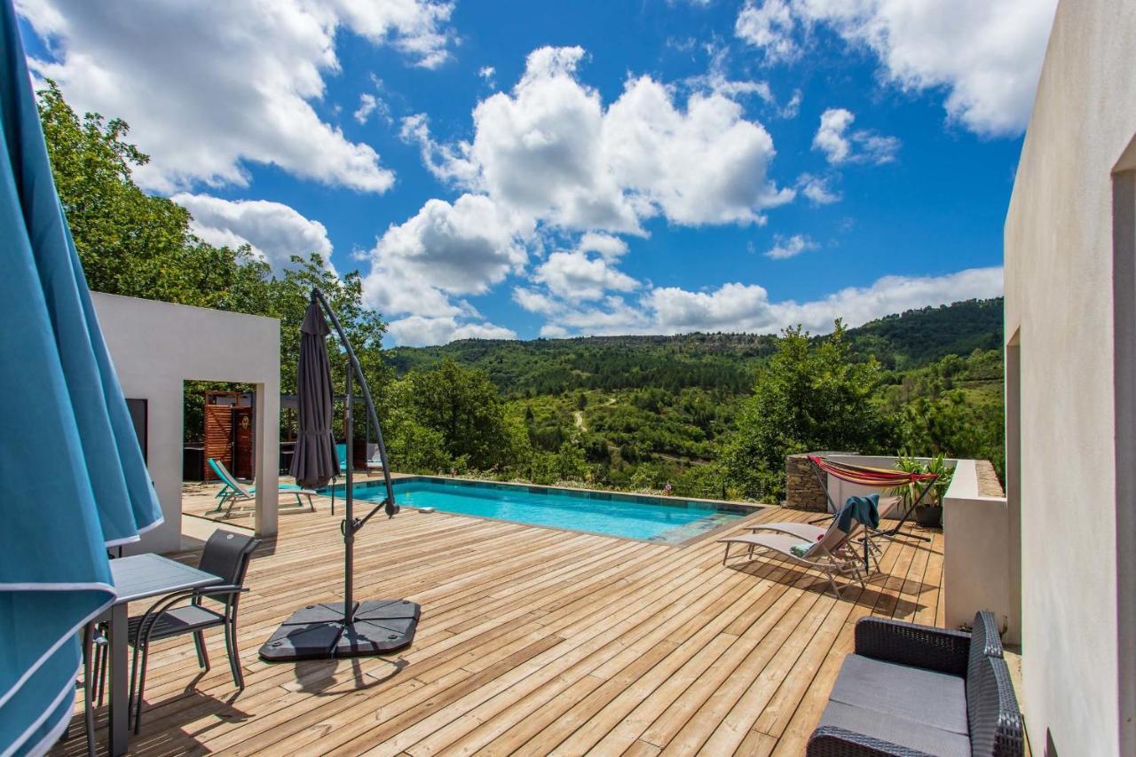 Villa Blanche, Contemporary, Cathars, Couiza, Carcassonne Exteriör bild