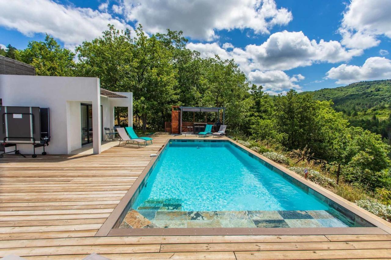 Villa Blanche, Contemporary, Cathars, Couiza, Carcassonne Exteriör bild