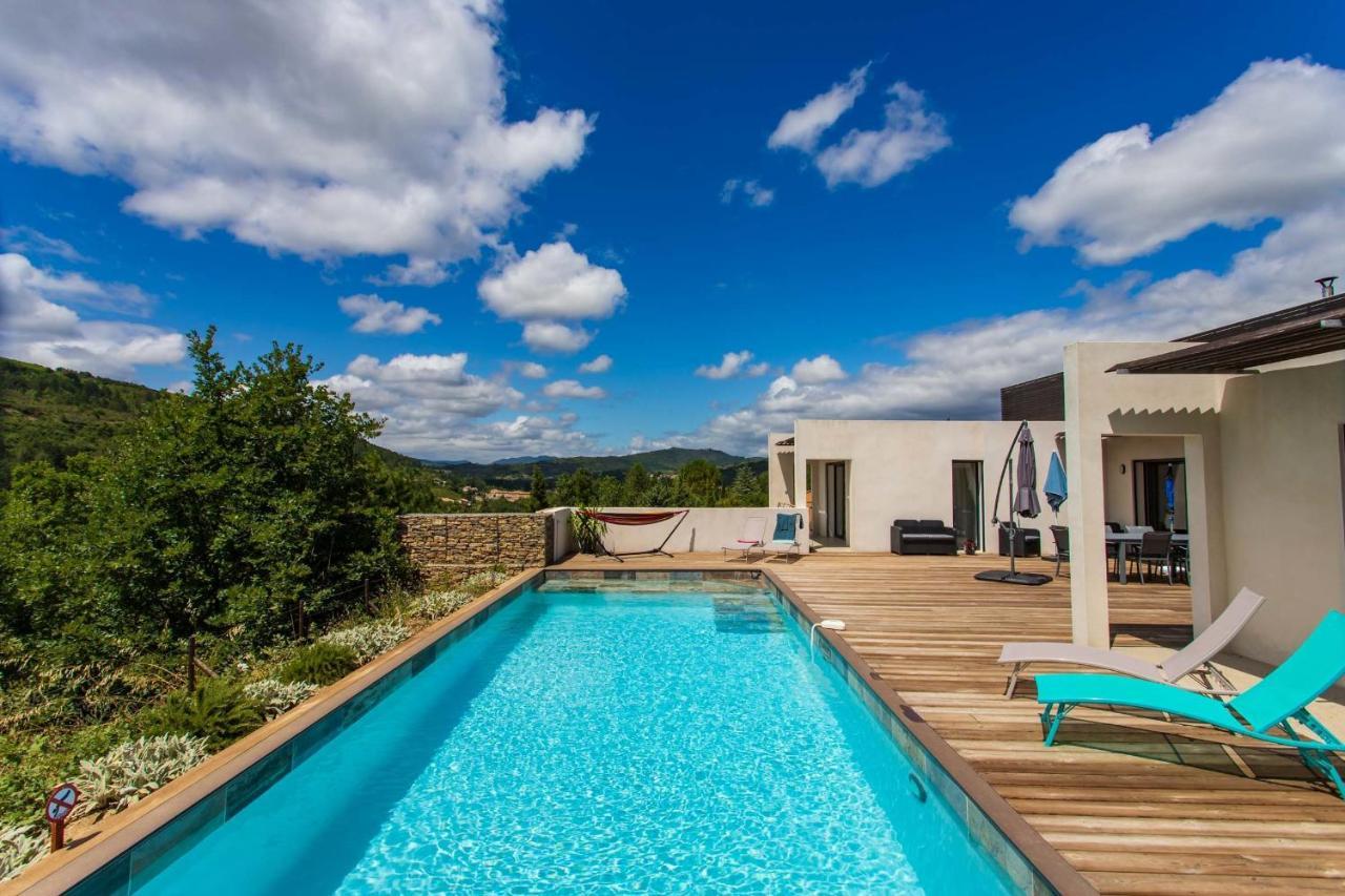 Villa Blanche, Contemporary, Cathars, Couiza, Carcassonne Exteriör bild